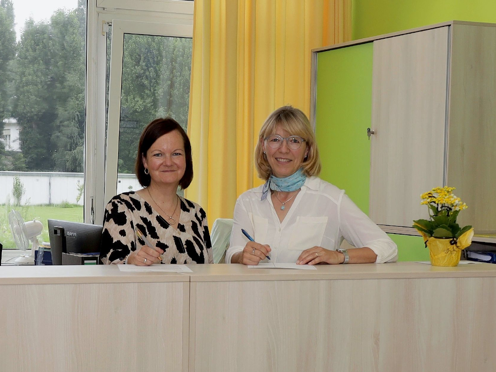 Unsere Sekretärinnen