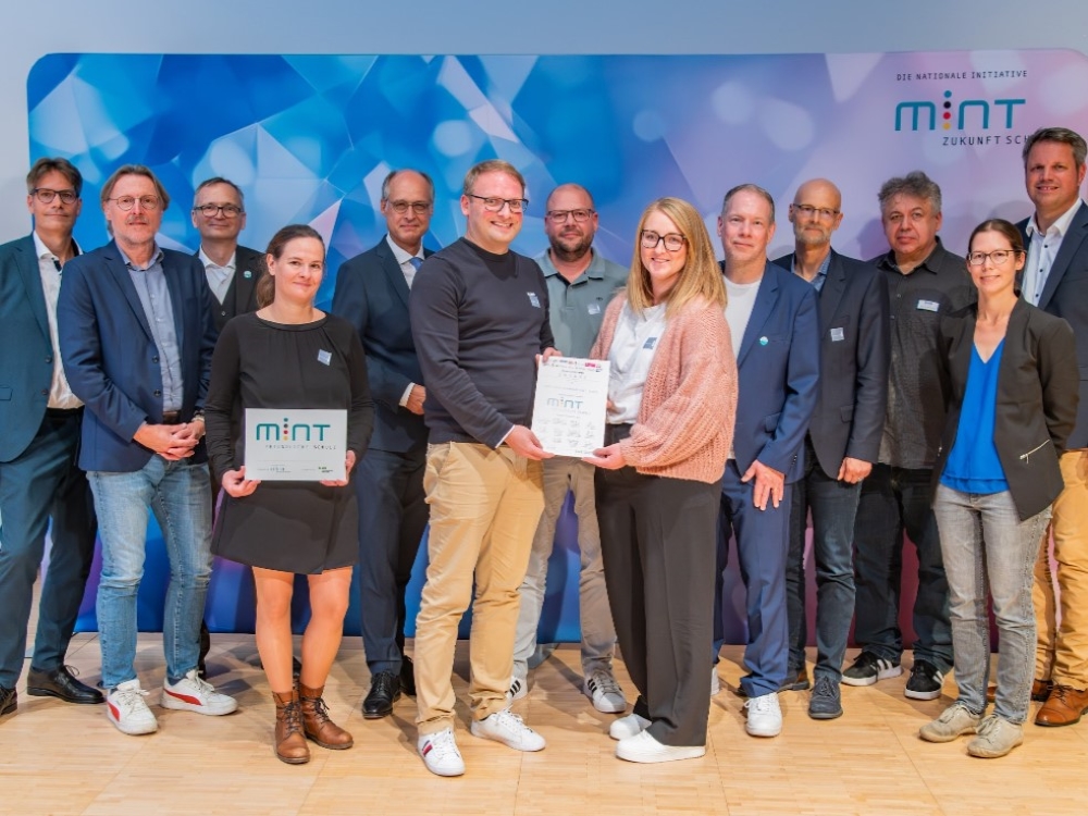 Foto_Auszeichnung_MINTfreundlich